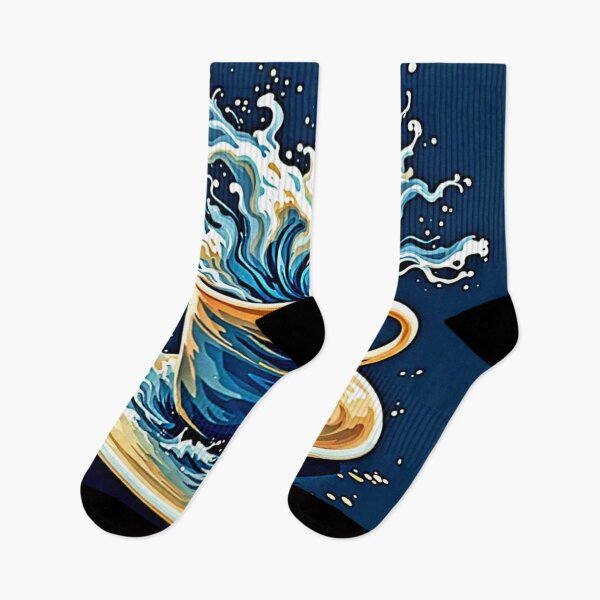 Item preview, Oceanic Coffee Splash designed and sold by Health And Fitness Posts e-Store.