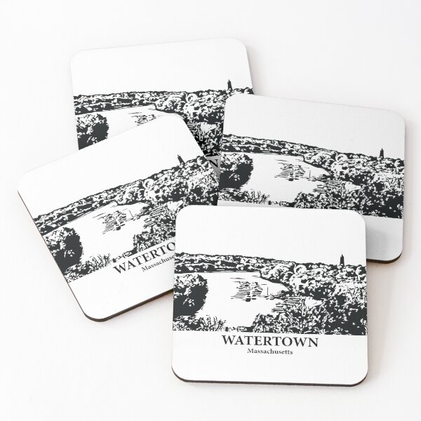Item preview, Watertown - Massachusetts designed and sold by Lakeric Cityscapes.