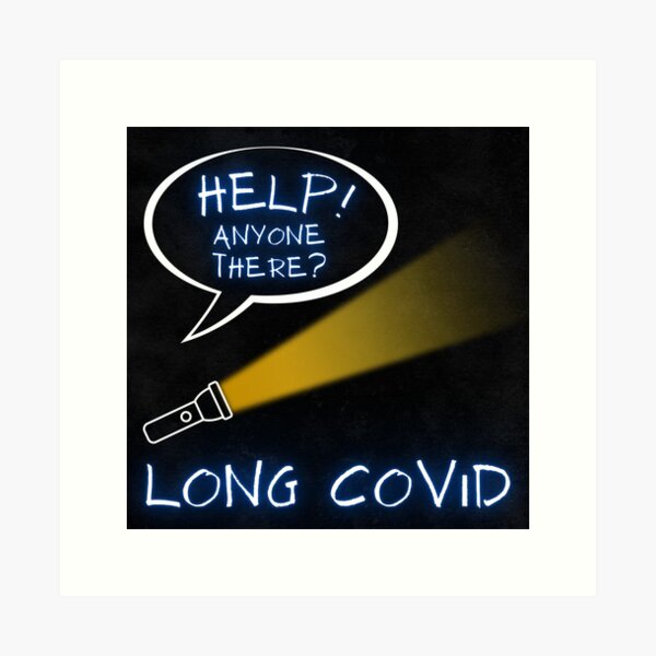 Item preview, Long Covid - Searching for Help in the Dark! designed and sold by MPC-Mince-Pies.