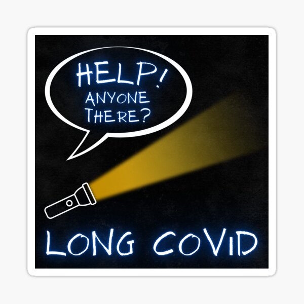 Item preview, Long Covid - Searching for Help in the Dark! designed and sold by MPC-Mince-Pies.