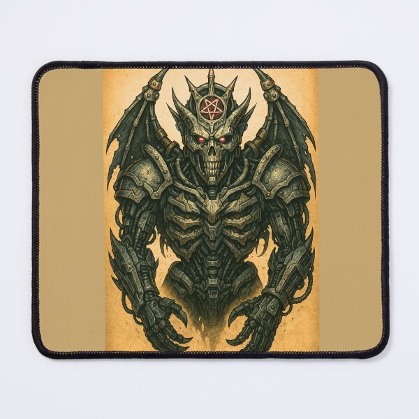 Item preview, Silent Apex – Demon of the Iron Abyss designed and sold by A Sinister Sly.