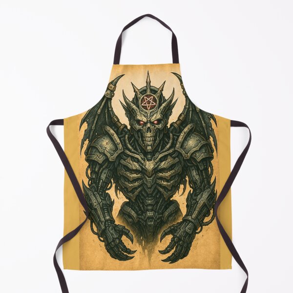 Item preview, Silent Apex – Demon of the Iron Abyss designed and sold by A Sinister Sly.