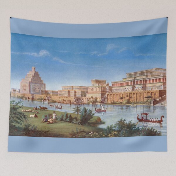 Item preview, Majestic Palaces of Ancient Assyrias Great Capital Nineveh Ancient Egypt designed and sold by Vintage Designs +.