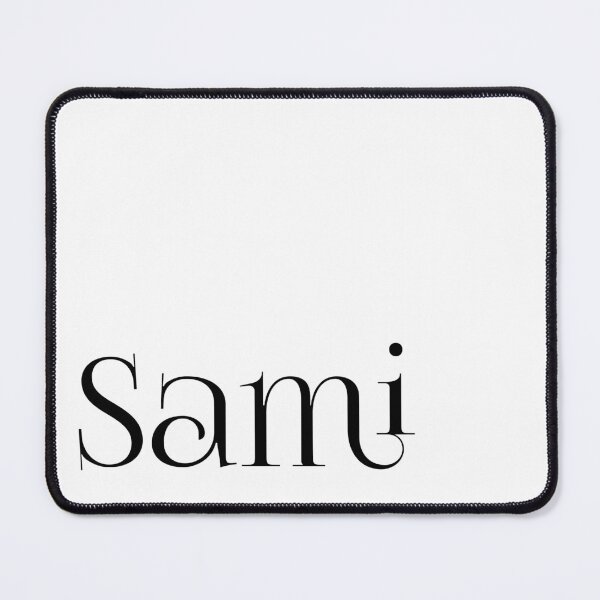 Item preview, Sami – Bold Arabic Name in Black Cartoon Font for Light Shirts designed and sold by Simplty.