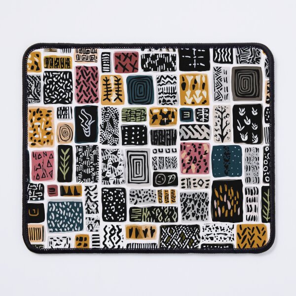 Item preview, Tribal Pattern Universe - Hand-Painted Cultural Mosaic designed and sold by djovan.