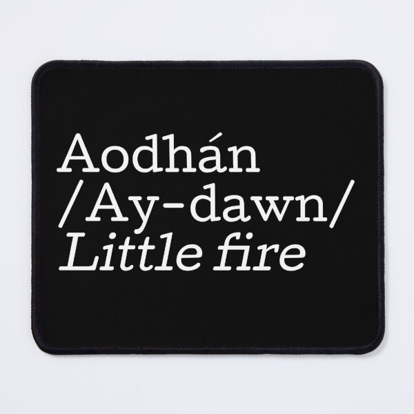 Item preview, Aodhán- Irish Boy's Name designed and sold by Seorai.