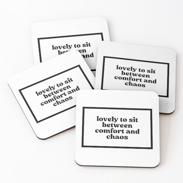 Item preview, lovely to sit between comfort and chaos  designed and sold by CharmStudio.