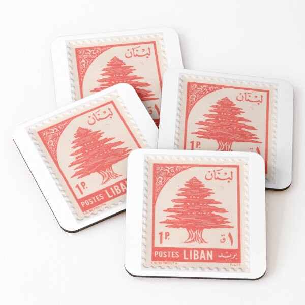 Item preview, Red Lebanon Cedar Stamp designed and sold by rogerstrawberry.