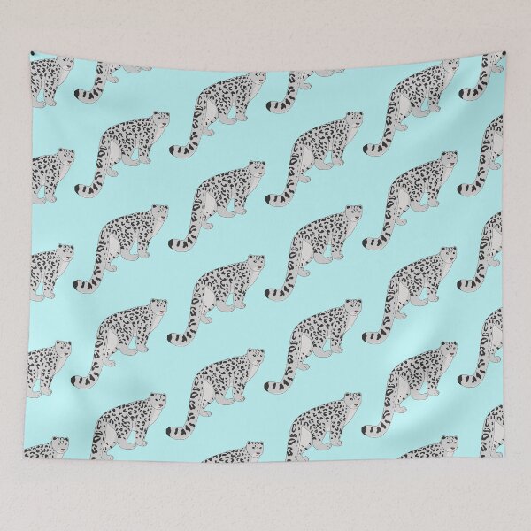 Item preview, Snow Leopard designed and sold by Leapingdoe.