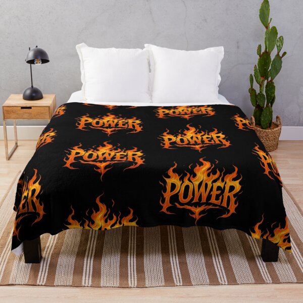 Item preview, Fiery "POWER" Word Art | Motivational Flame Design designed and sold by EvokeInspire.