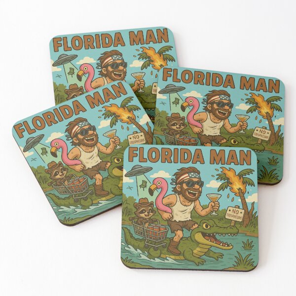 Item preview, Florida Man Swamp Shenanigans  designed and sold by A Sinister Sly.