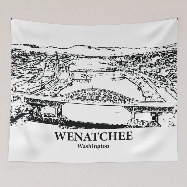Item preview, Wenatchee - Washington designed and sold by Lakeric Cityscapes.
