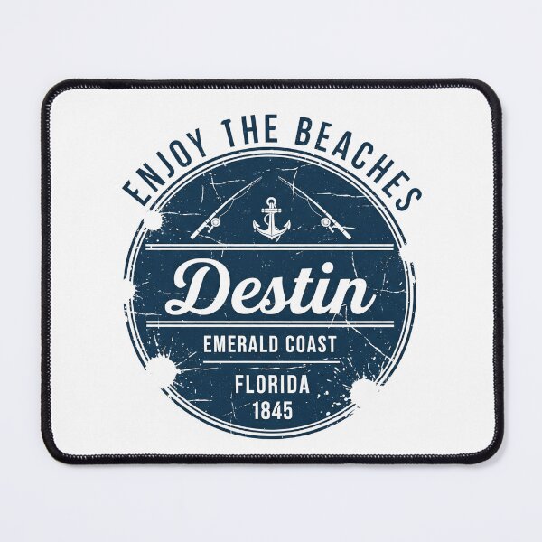 Item preview, Vintage Destin Florida T-Shirt – Emerald Coast 1845 Anchor Florida Beaches designed and sold by SlocifieShop.