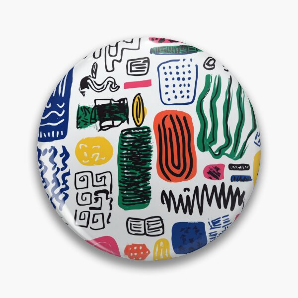 Item preview, Hand-Drawn Pattern Library - Colorful Abstract Textures designed and sold by djovan.