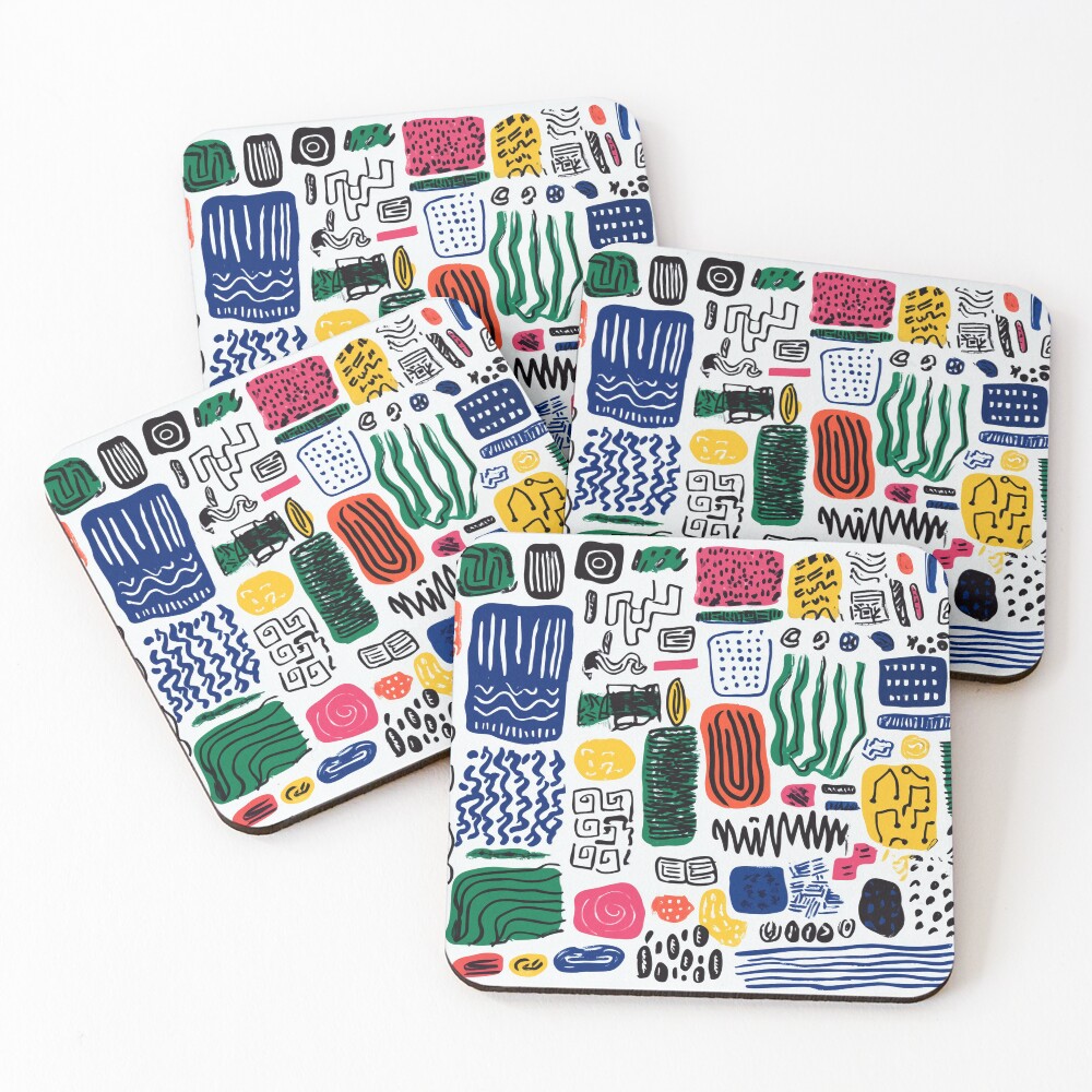 Item preview, Coasters (Set of 4) designed and sold by djovan.