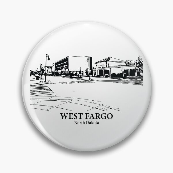 Item preview, West Fargo - North Dakota designed and sold by Lakeric Cityscapes.