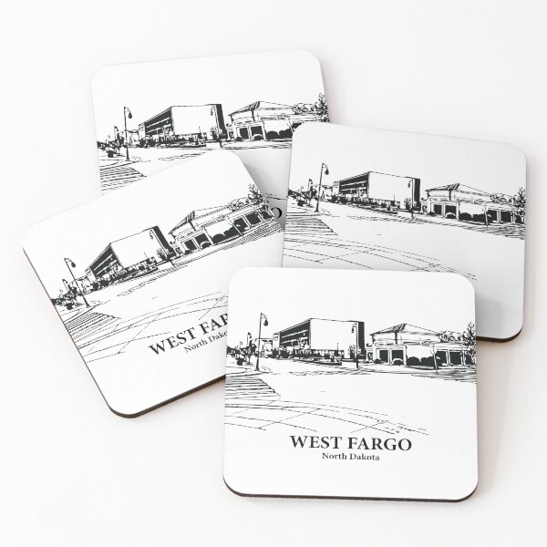 Item preview, West Fargo - North Dakota designed and sold by Lakeric Cityscapes.