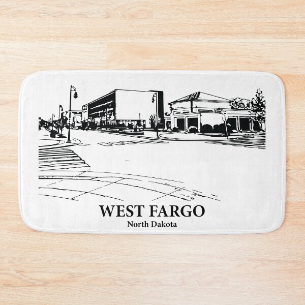 Item preview, West Fargo - North Dakota designed and sold by Lakeric Cityscapes.