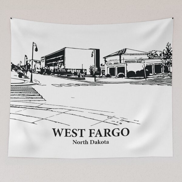 Item preview, West Fargo - North Dakota designed and sold by Lakeric Cityscapes.