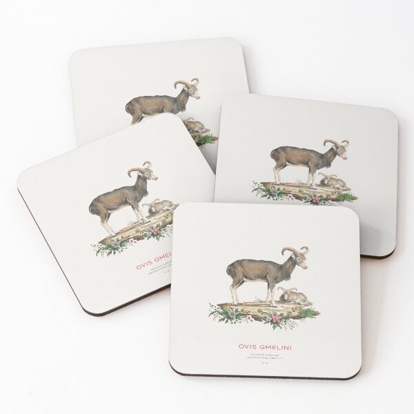 Item preview, Vintage Mouflon Scientific Art designed and sold by Vintagrafica.