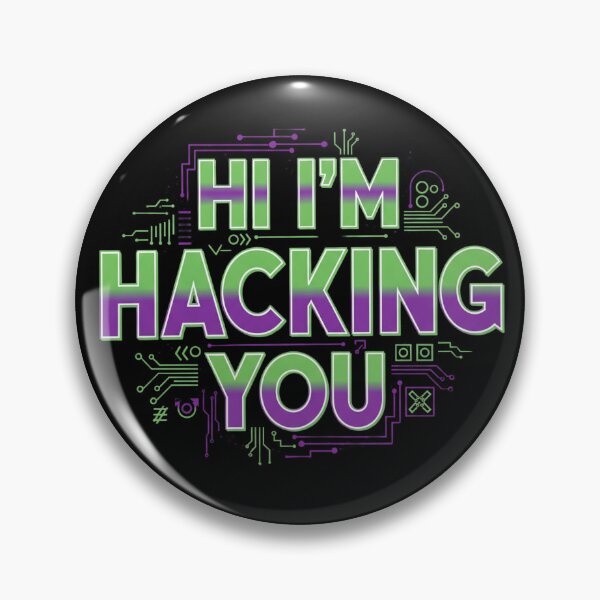 Item preview, Hi I'm Hacking You - Digital Glitch Intrusion designed and sold by Zakshop3.