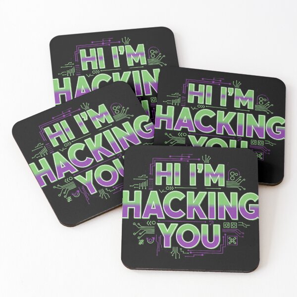 Item preview, Hi I'm Hacking You - Digital Glitch Intrusion designed and sold by Zakshop3.