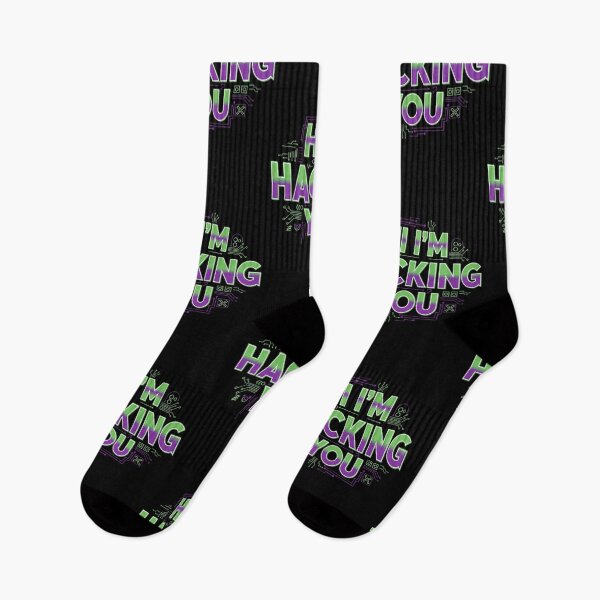 Item preview, Hi I'm Hacking You - Digital Glitch Intrusion designed and sold by Zakshop3.