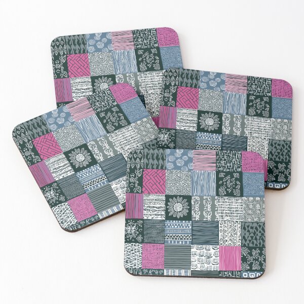 Item preview, Tribal Textile Symphony - Hand-Carved Pattern Collection designed and sold by djovan.
