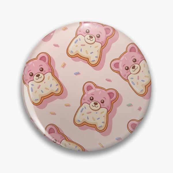 Item preview, Cute Bear Cookies Kawaii Pattern designed and sold by dijjaboutique.