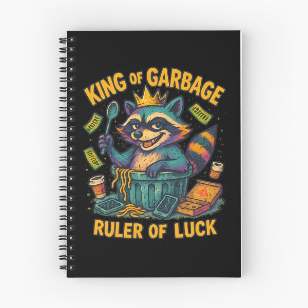 Item preview, King of Garbage, Ruler of Luck designed and sold by MysticArtisan.