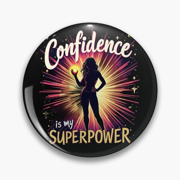Item preview, Confidence Is My Superpower" designed and sold by gogettadriptees.