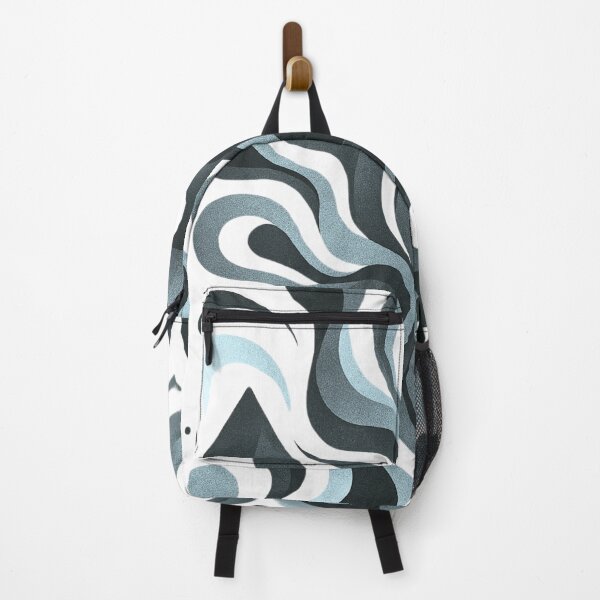 Item preview, Monochrome Surge – Abstract Flow in Black & Grey designed and sold by A Sinister Sly.