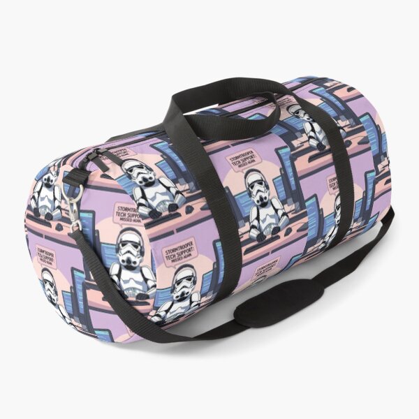 Item preview, Stormtrooper Tech Support: Missed Again – Funny Star Wars Meme Sticker designed and sold by FikaAndFeed.