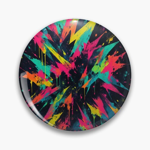 Item preview, Neon Detonator – Explosive Electric Abstract designed and sold by A Sinister Sly.