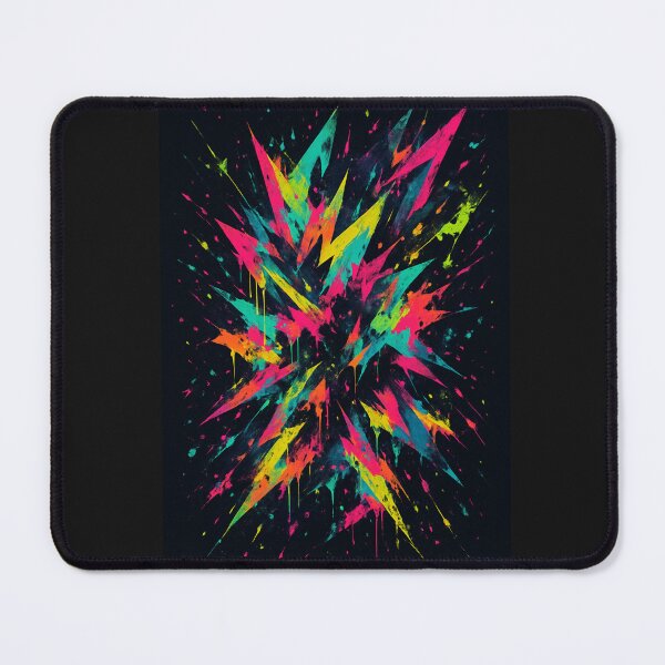 Item preview, Neon Detonator – Explosive Electric Abstract designed and sold by A Sinister Sly.
