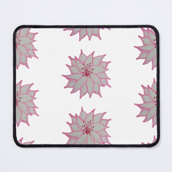 Item preview, Pink flower drawn designed and sold by BerryBeach.