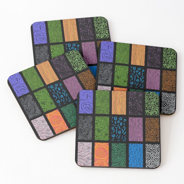 Item preview, Organic Flow Matrix - Vibrant Pattern Collection designed and sold by djovan.