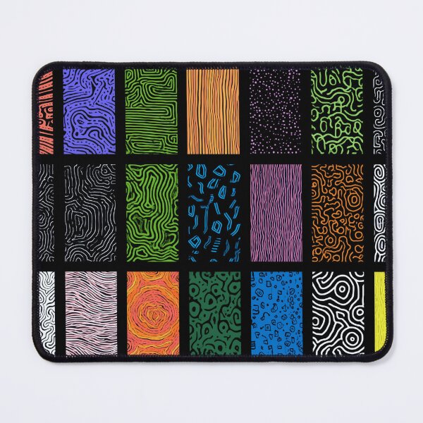 Item preview, Organic Flow Matrix - Vibrant Pattern Collection designed and sold by djovan.