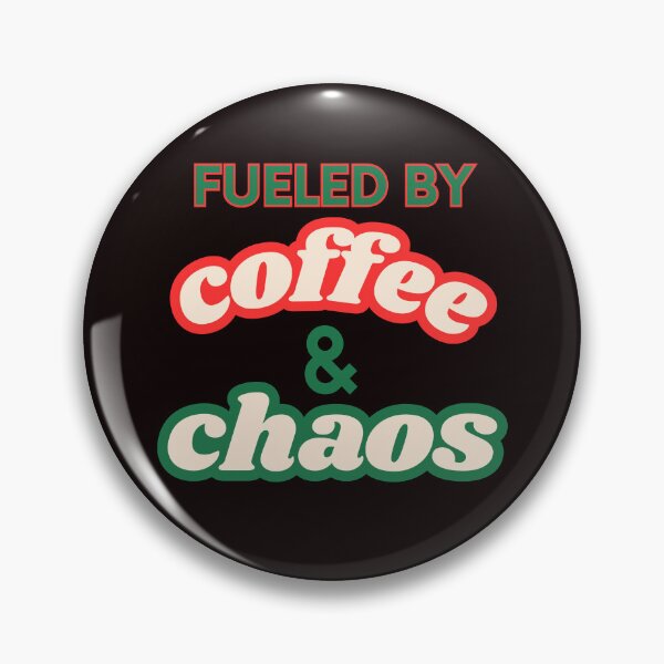Item preview, Fueled by coffee and chaos designed and sold by Agu210.