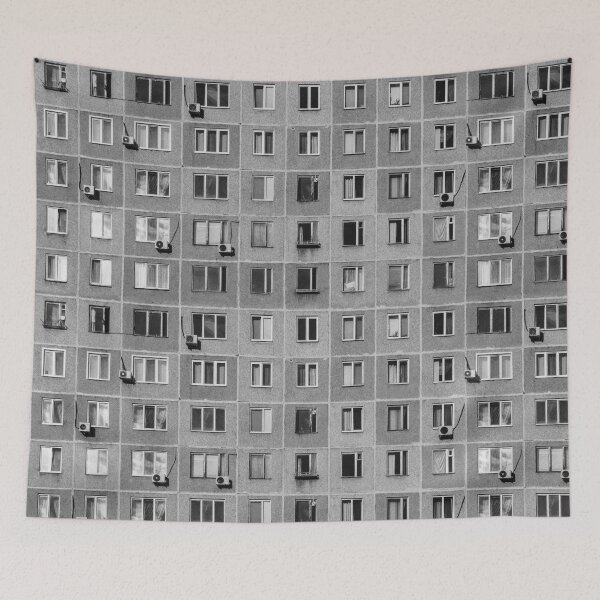 Item preview, soviet panel house designed and sold by lilsnakeshop.
