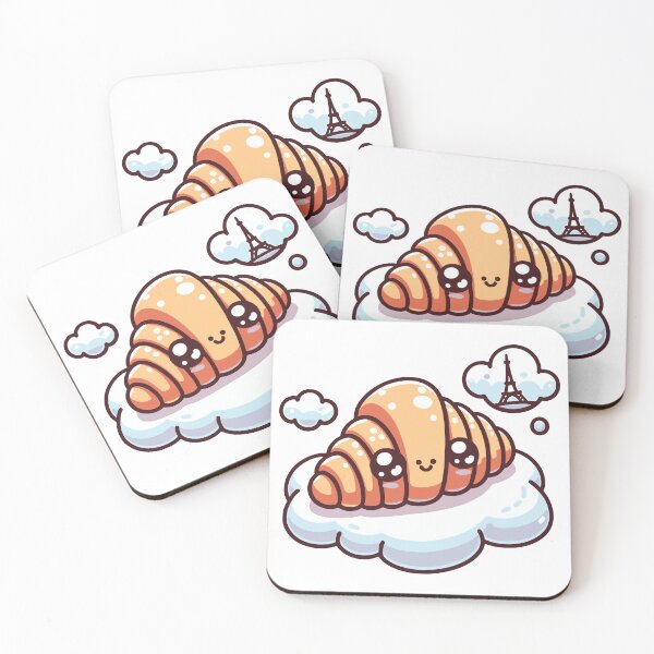 Item preview, Le croissant qui rêvait de Paris designed and sold by SeoulInkSoul.