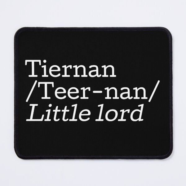 Item preview, Tiernan - Irish Boy's Name designed and sold by Seorai.