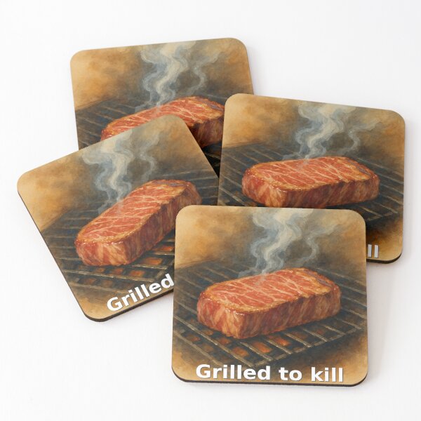 Item preview, Grilled to Kill designed and sold by cottoncode.
