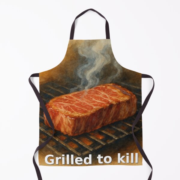 Item preview, Grilled to Kill designed and sold by cottoncode.