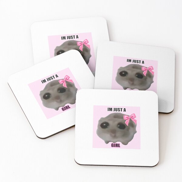 Item preview, I’m just a girl hamster designed and sold by pumasnoop designs.