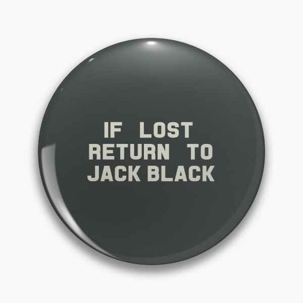 Artikelvorschau, If Lost Return to Jack Black Tee entworfen und verkauft von deluluhaze.
