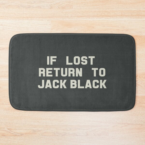Artikelvorschau, If Lost Return to Jack Black Tee entworfen und verkauft von deluluhaze.