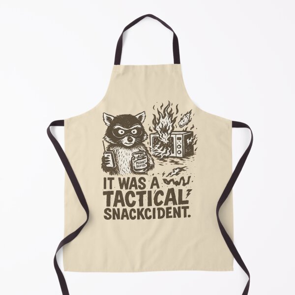 Item preview, Tactical Snackcident – Raccoon Microwave Mayhem designed and sold by A Sinister Sly.