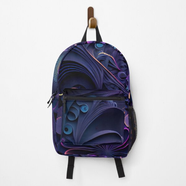 Item preview, Alien Bloom: Galactic Purple & Gold Fractal Flora designed and sold by ShadowAndSlate.
