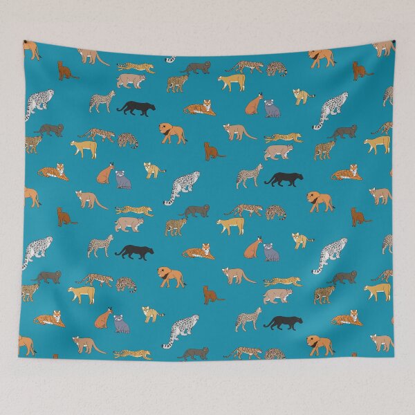 Item preview, Wildlife Cats designed and sold by Leapingdoe.